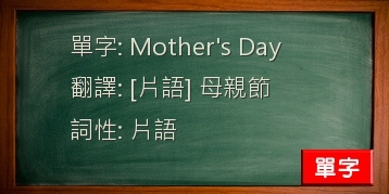 Mother's Day